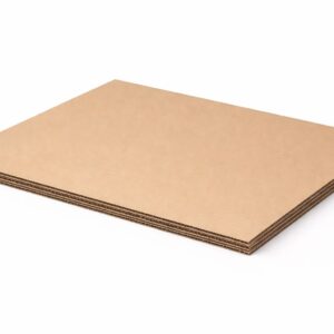 Cartón ondulado en plancha